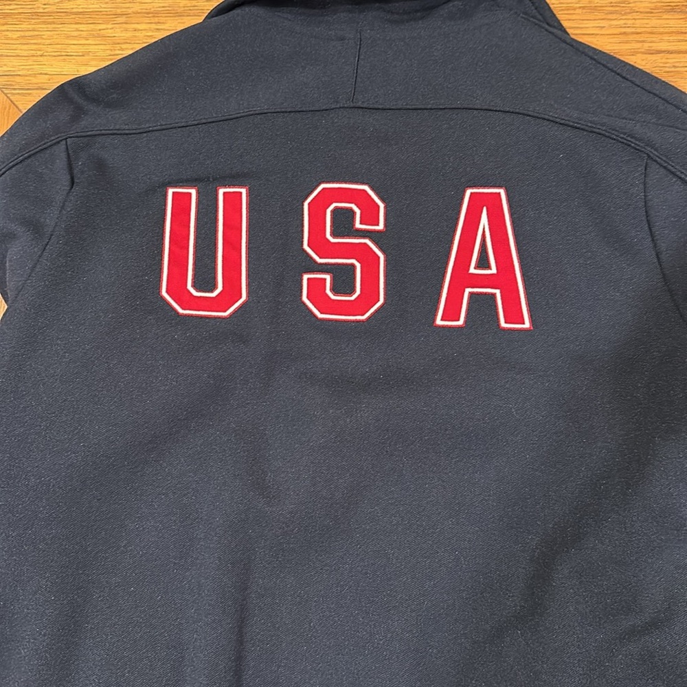 Nike Team USA Olympic Jacket - Navy and Red - Picture 5 of 5